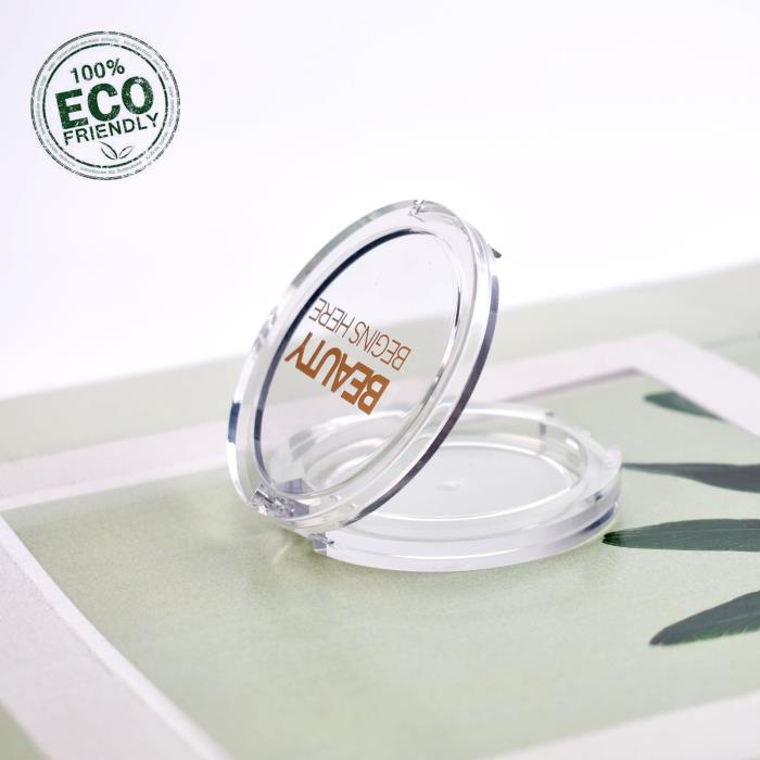 Eco-friendly PET Empty Pressed Powder Compact